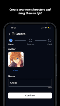 Scaricare Charstar: AI Character Chat Intrattenimento per Android Screenshot 3