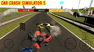 Scaricare Car Crash Simulator 5 Corse per Android Screenshot 4