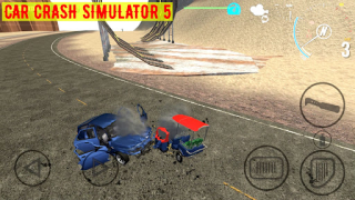 Scaricare Car Crash Simulator 5 Corse per Android Screenshot 7
