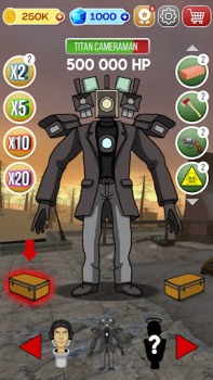 Scaricare Skibidi Fight - Toilet Battle Casual per Android Screenshot 4