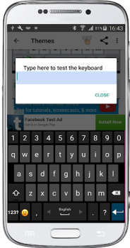 Scaricare classico triangolo tastiera Strumenti per Android Screenshot 2