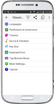 Scaricare classico triangolo tastiera Strumenti per Android Screenshot 5