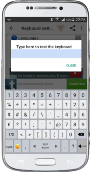 Scaricare classico triangolo tastiera Strumenti per Android Screenshot 6