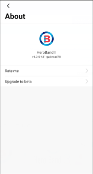 Scaricare HerobandⅢ Salute e fitness per Android Screenshot 4