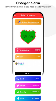 Scaricare Battery Sound Notification Strumenti per Android Screenshot 3