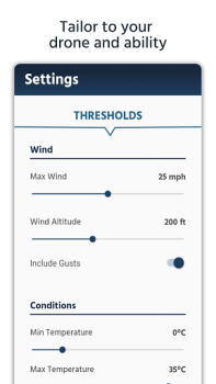 Scaricare Dronecast - Weather & Fly Map Meteo per Android Screenshot 5