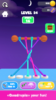 Scaricare Twisted Ropes 3D Tangle Master Giochi rompicapo per Android Screenshot 3