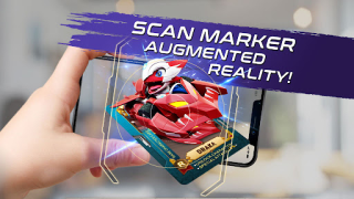 Scaricare Gery Pasta Monkart AR Corse per Android Screenshot 2
