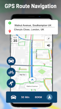 Scaricare gps terra vista satellitare Mappe e navigazione per Android Screenshot 2