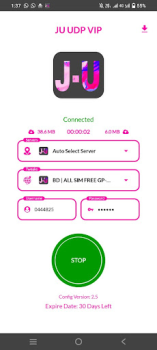 Scaricare Ju UDP ViP Strumenti per Android Screenshot 3