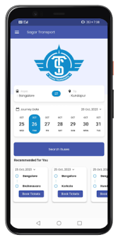 Scaricare Sagar Transport Viaggi per Android Screenshot 2