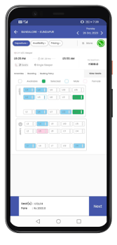 Scaricare Sagar Transport Viaggi per Android Screenshot 4