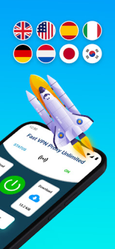 Scaricare Fast VPN Proxy Unlimited 2023 Strumenti per Android Screenshot 2