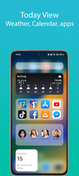 Scaricare iOS 17 Launcher - Phone 15 Pro Personalizzazione per Android Screenshot 5