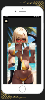 Scaricare Adult puzzle-Sexy animate girl Casual per Android Screenshot 2