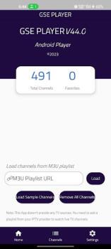 Scaricare GSE Smart IPTV - Player Lettori ed editor video per Android Screenshot 2