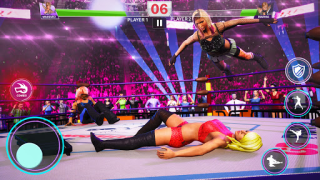 Scaricare Girls wrestling fight game Azione per Android Screenshot 2