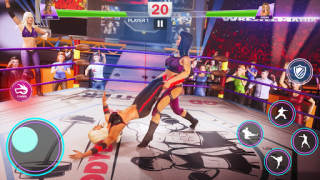Scaricare Girls wrestling fight game Azione per Android Screenshot 5