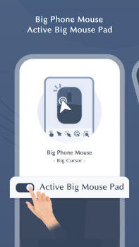 Scaricare Big Phone Mouse - Big Cursor Strumenti per Android Screenshot 2