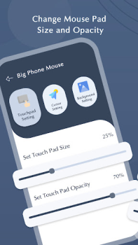 Scaricare Big Phone Mouse - Big Cursor Strumenti per Android Screenshot 3