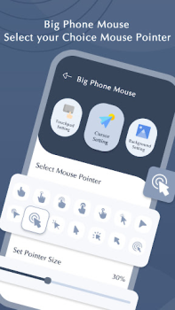 Scaricare Big Phone Mouse - Big Cursor Strumenti per Android Screenshot 4