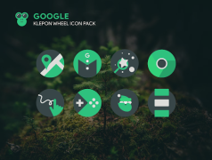 Scaricare Klepon Wheel: Dark Icon Pack Personalizzazione per Android Screenshot 3