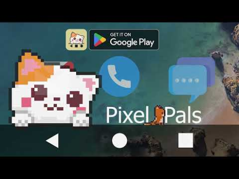 Scaricare Pixel Pals - Nav bar pets Simulatori per Android Screenshot 6