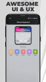 Scaricare iPhone Keyboard Pro - iOS Personalizzazione per Android Screenshot 7