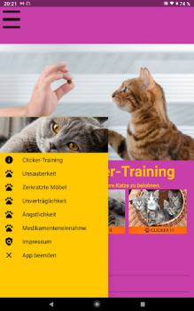 Scaricare Katzen Clicker Training Light Alloggi e case per Android Screenshot 2