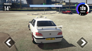 Scaricare Car Peugeot 408: Taxi Driver Auto e trasporti per Android Screenshot 2