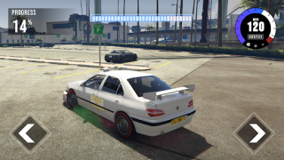 Scaricare Car Peugeot 408: Taxi Driver Auto e trasporti per Android Screenshot 7