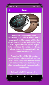 Scaricare GT3 Max Smartwatch guide Strumenti per Android Screenshot 5