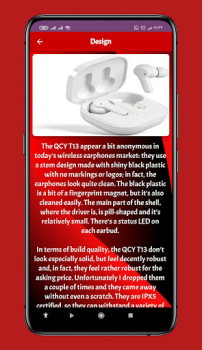 Scaricare QCY T13 Earbuds Guide Strumenti per Android Screenshot 5