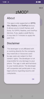 Scaricare zMOD² - Theme & Font Installer Strumenti per Android Screenshot 6