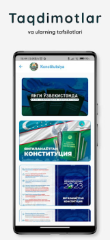 Scaricare Yangi Konstitutsiya 2023 Libri e guide per Android Screenshot 2