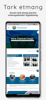 Scaricare Yangi Konstitutsiya 2023 Libri e guide per Android Screenshot 3