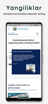 Scaricare Yangi Konstitutsiya 2023 Libri e guide per Android Screenshot 4