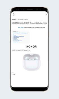 Scaricare Honor Earbuds X3 Lite Guide Strumenti per Android Screenshot 7