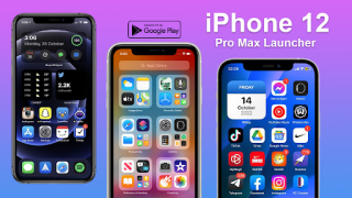 Scaricare iphone 12 pro max launcher Personalizzazione per Android Screenshot 2