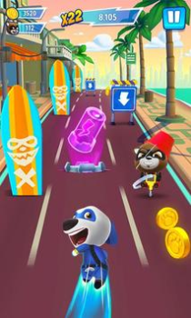 Scaricare Talking Tom Hero Dash Azione per Android Screenshot 4
