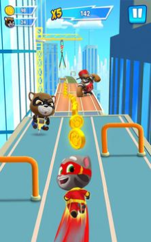 Scaricare Talking Tom Hero Dash Azione per Android Screenshot 7