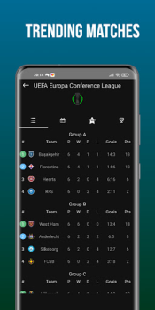 Scaricare Score808 Live Football Lo sport per Android Screenshot 3