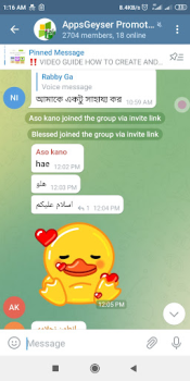Scaricare Messenger lite, telegram lite Comunicazione per Android Screenshot 2