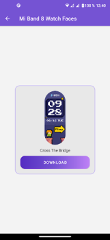 Scaricare Xiaomi Mi Band 8 Watch Faces Personalizzazione per Android Screenshot 3