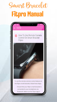 Scaricare Smart Bracelet Fitpro manual Lavoro per Android Screenshot 5