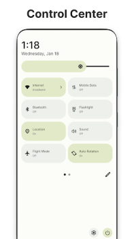 Scaricare Controls Android 14 Style Personalizzazione per Android Screenshot 6