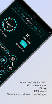 Scaricare Jarvis Scifi: lanciatore epico Personalizzazione per Android Screenshot 2