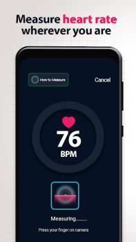 Scaricare Cardiofrequenzimetro: polso Medicina per Android Screenshot 2