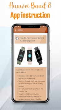 Scaricare Huawei Band 8 app instruction Strumenti per Android Screenshot 5