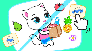 Scaricare Talking Ginger Coloring Educazione per Android Screenshot 3
